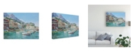 Trademark Global Peter Snyder Capri Harbour Canvas Art - 19.5" x 26"